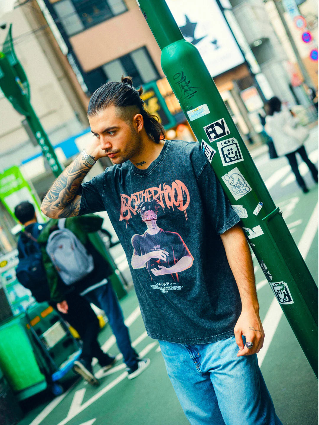 CHOSO QUOTES VINTAGE OVERSIZE TEE