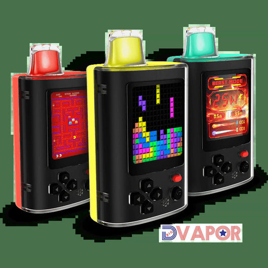 CLEARANCE (NON REFUNDABLE) Craftbox V-Play 20K Disposable Vape with Built in Gaming System 25Ml